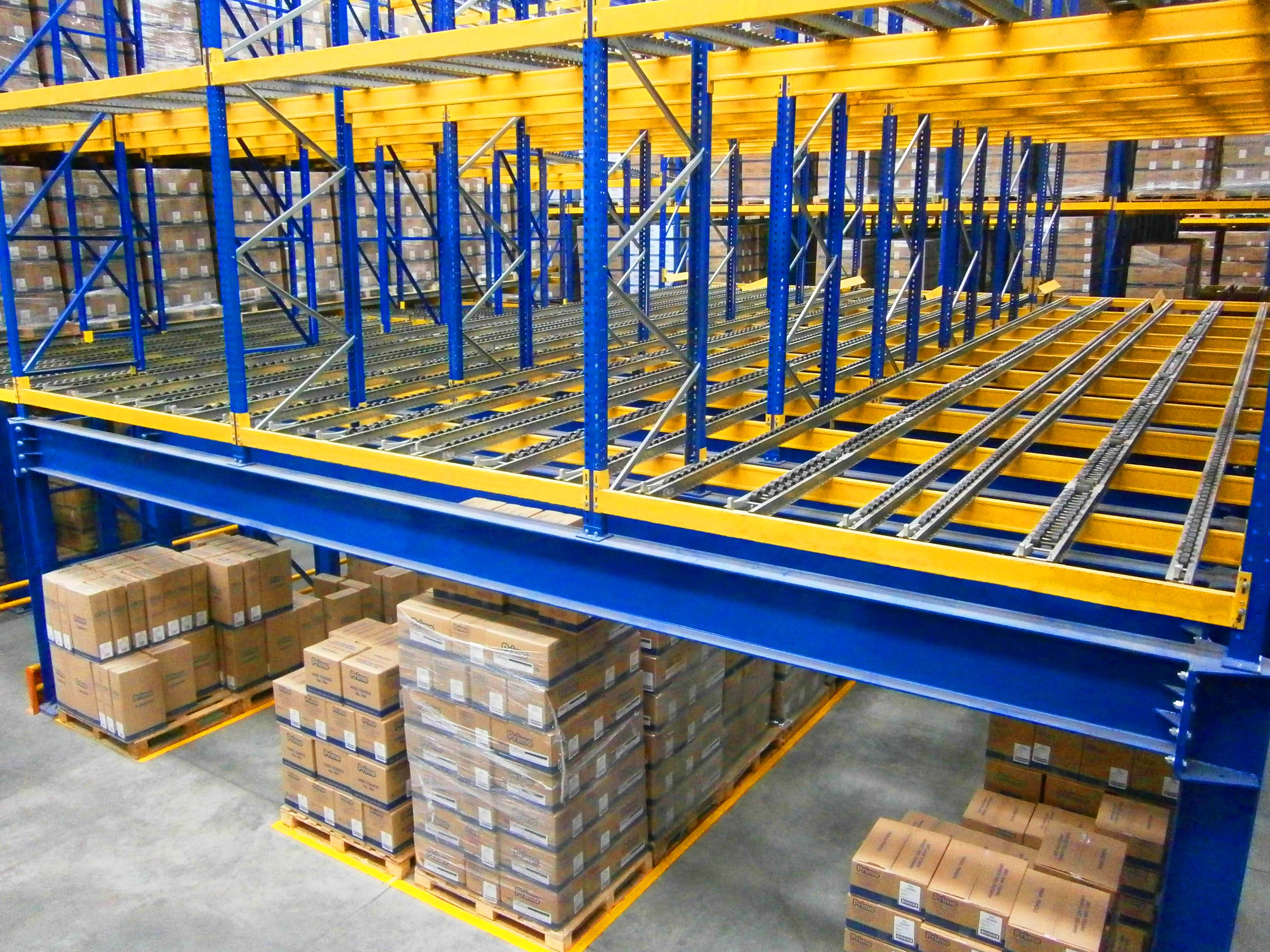 Sistema Dinámico: Pallet Flow
Sistema Reverse Flow